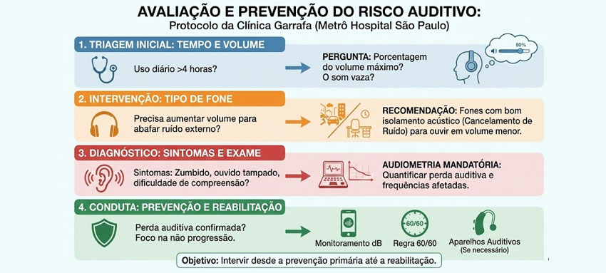 avaliação do risco auditivo